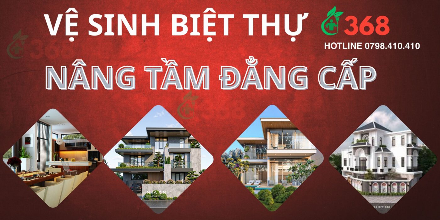vệ sinh biệt thự tại đà nẵng