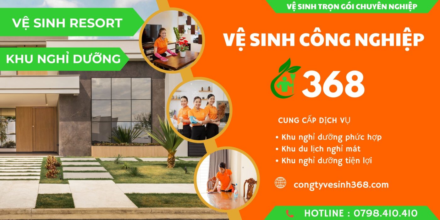 vệ sinh resort khu nghỉ dưỡng đà nẵng